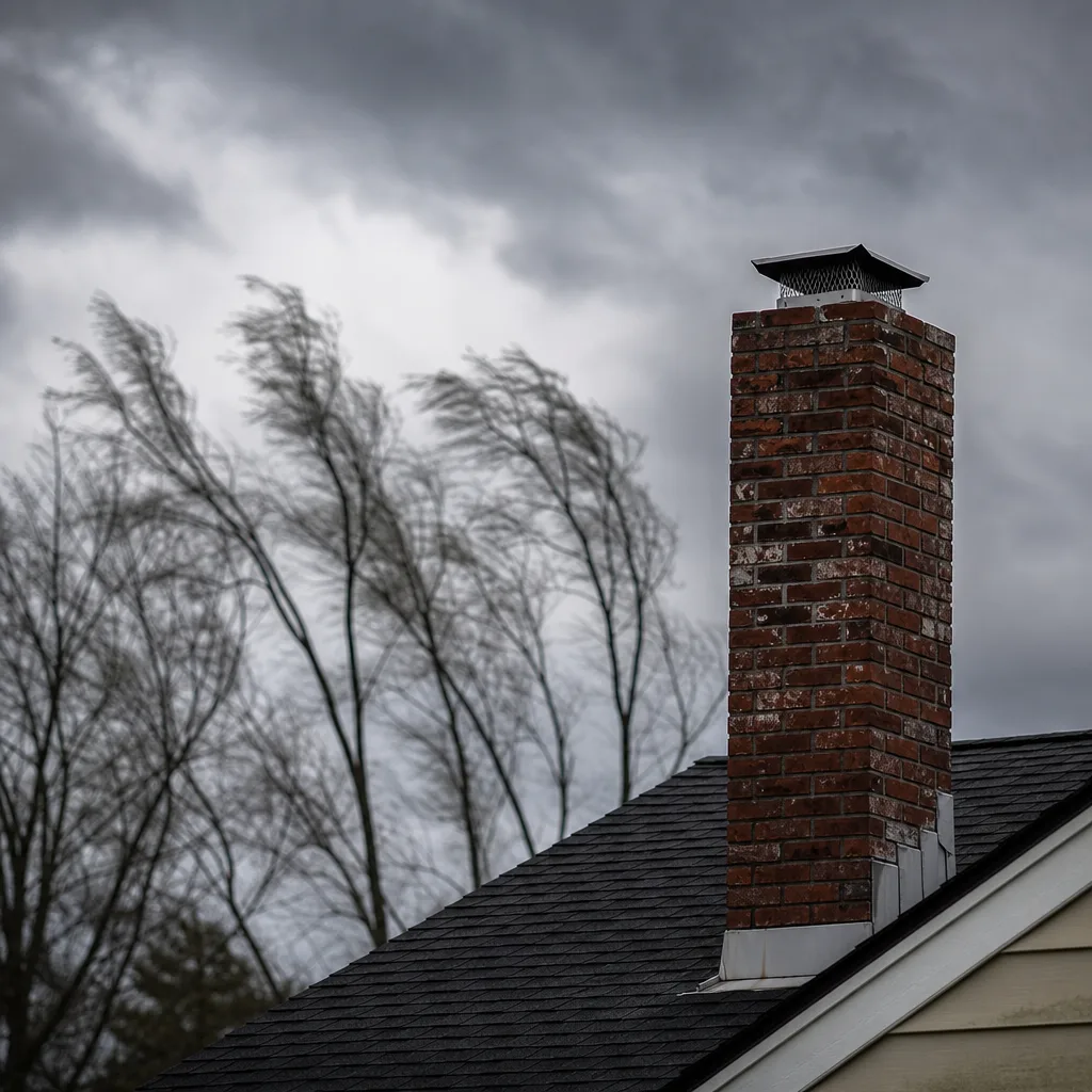 Illustration for chimney cleaning in Ellington