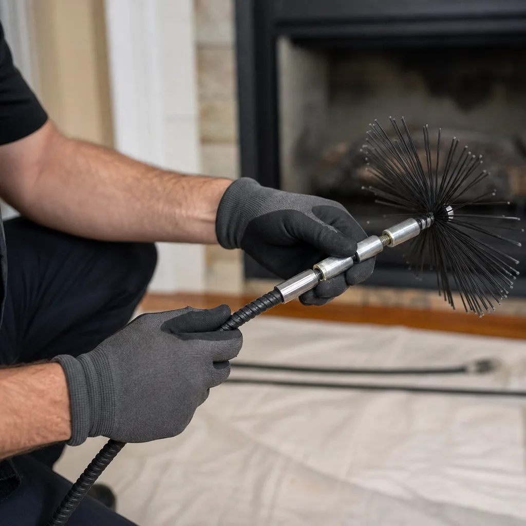 Illustration for chimney cleaning in Torrington